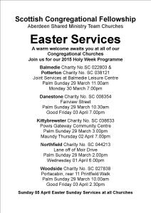 Easter Services